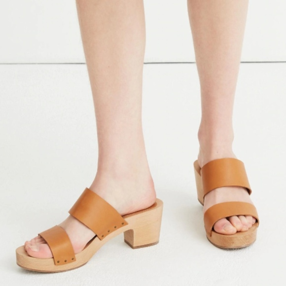 Madewell The Clara Clog Sandal - Current Season